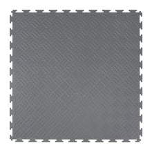 Lunia Checkerplate Floor Tiles (Set of 8)